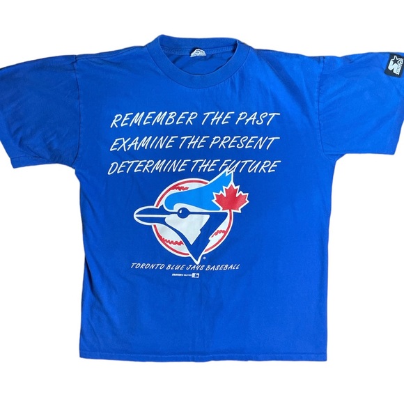 Vintage 1995 Toronto Blue Jays Starter Men’s Medium TShirt - Picture 1 of 7
